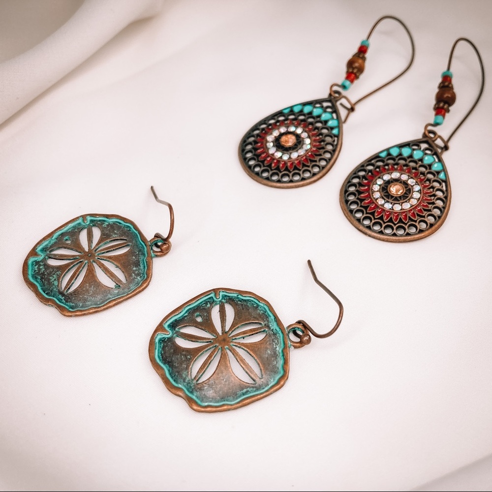 Boho earrings Buy one Get one free